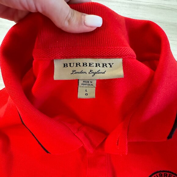 Burberry Red T-Shirt for Men Size L - Picture 5 of 8